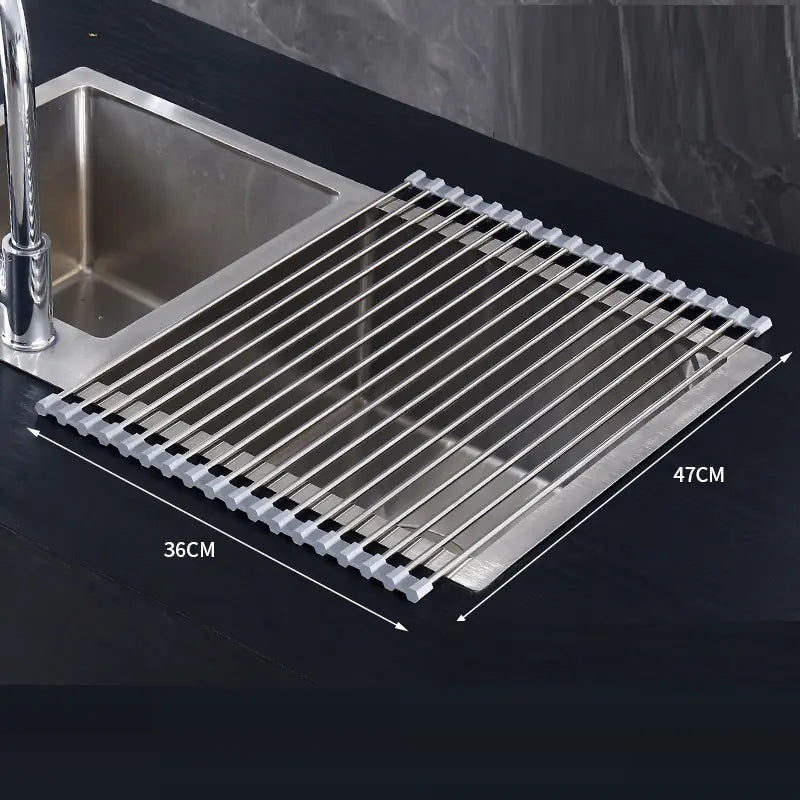Multifunctional Kitchen Pot Mat & Draining Rack