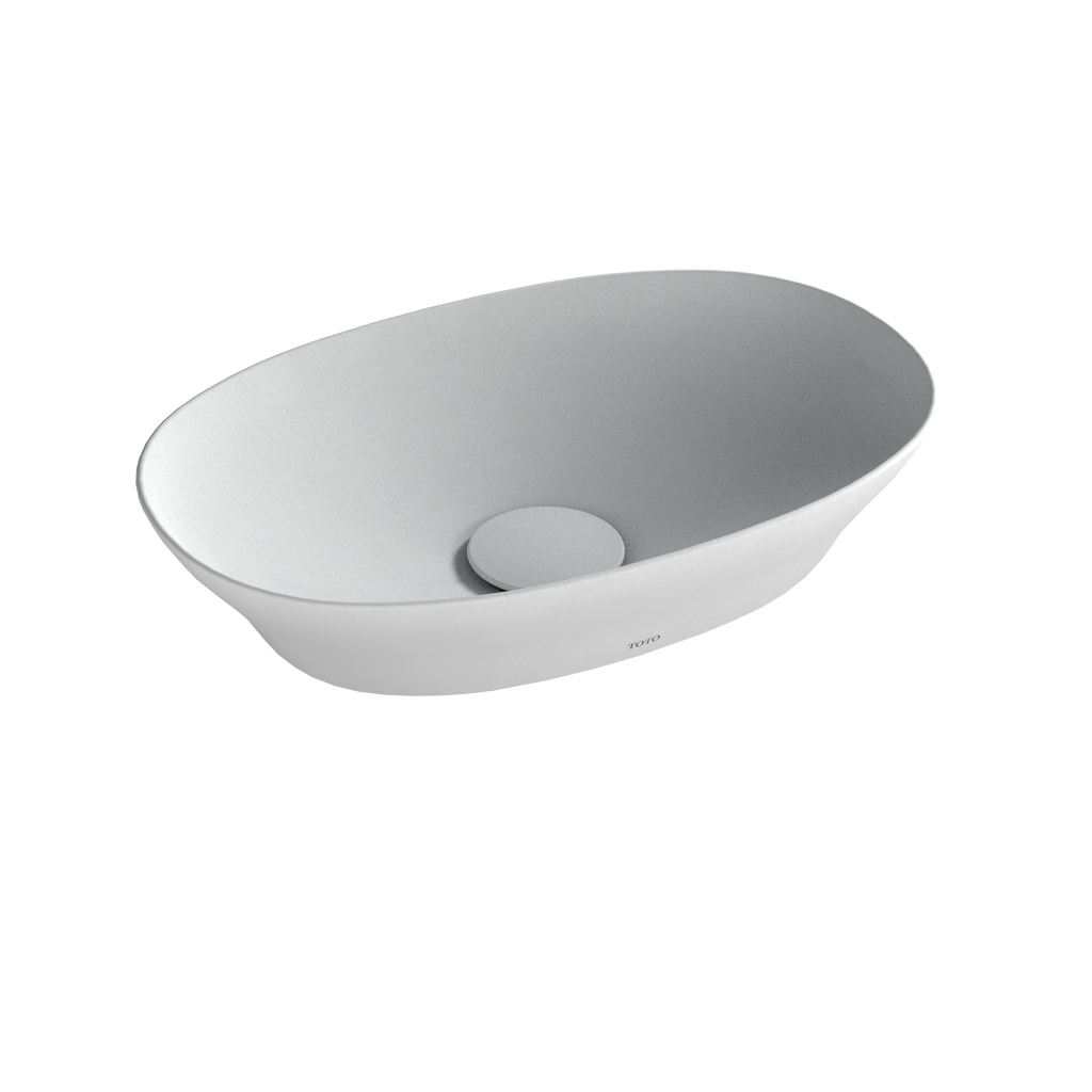 TOTO Kiwami Oval 16" Vessel Bathroom Sink with Cefiontect