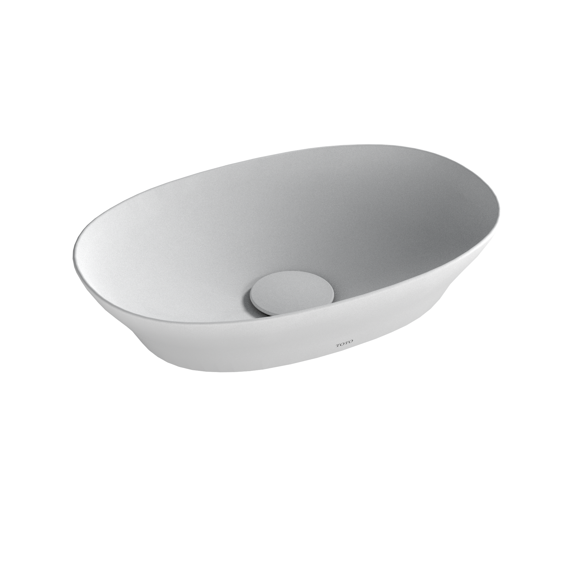 TOTO Kiwami Oval 16" Vessel Bathroom Sink with Cefiontect