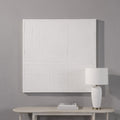 Renwil Medea 48" Wide Wall Art - Matte White