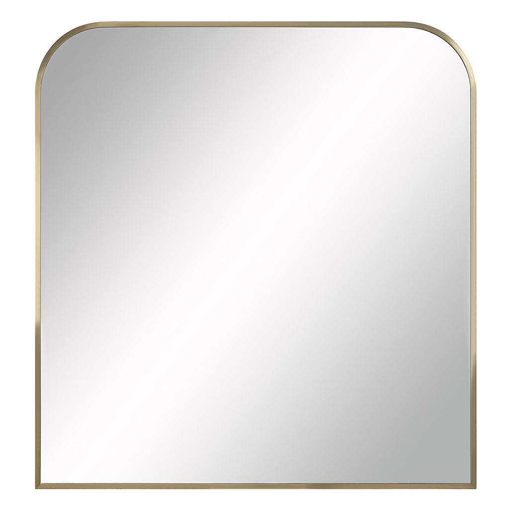 Renwil Joan 40" Tall Arch Wall Mirror - Yellow