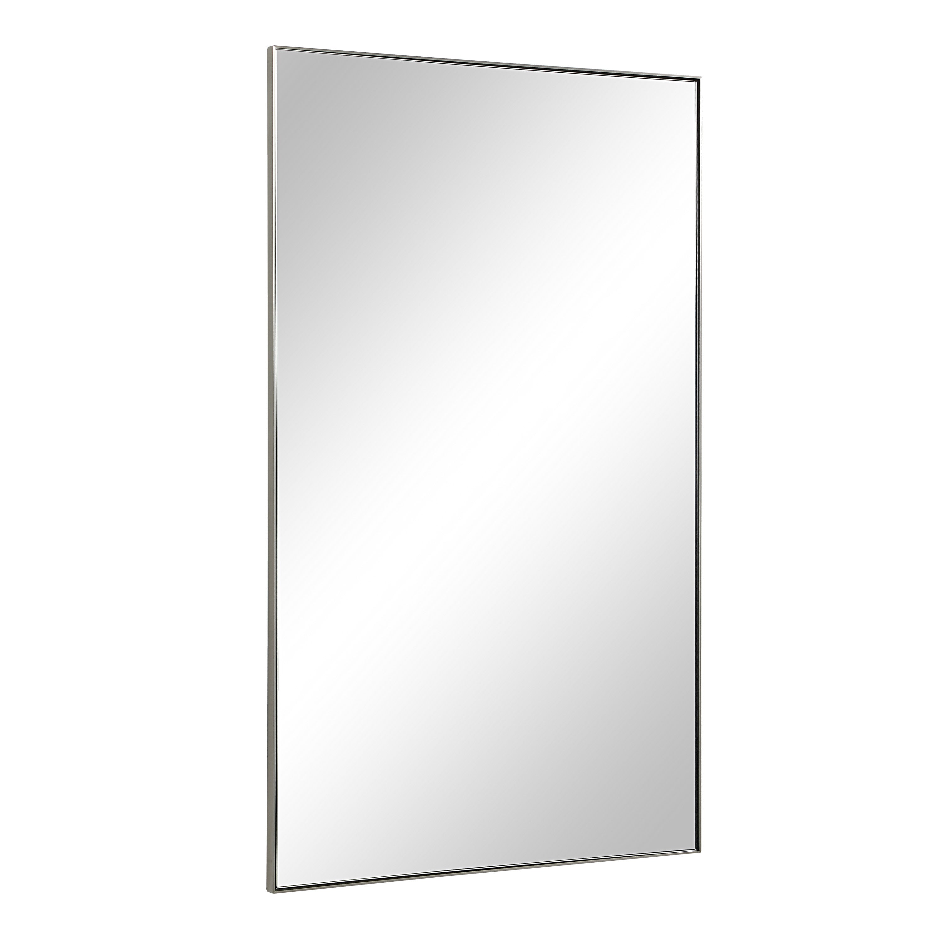Renwil Spili 36" H x 22" W Wall Mirror - Grey