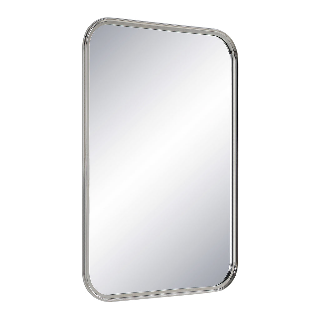 Renwil Sylvie 36" Tall Rectangle Wall Mirror - Grey