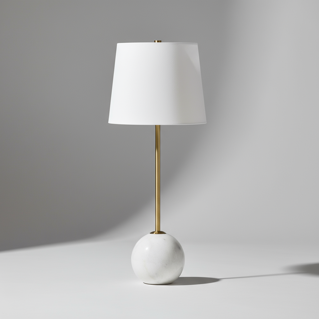 Everren Naomi 27" Length Table Lamp -  Antique Brass