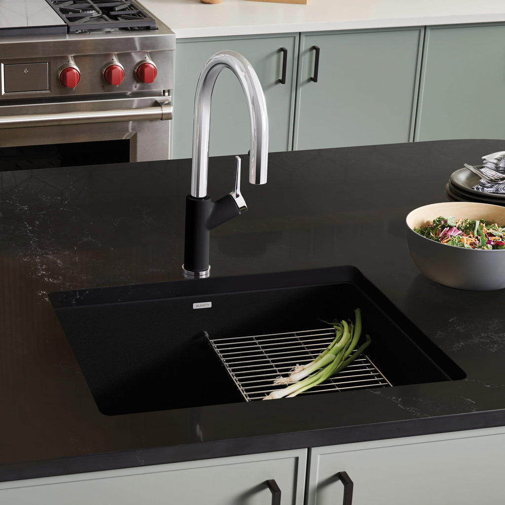 Blanco Precis Silgranit 24" Single Bowl Undermount Kitchen Sink