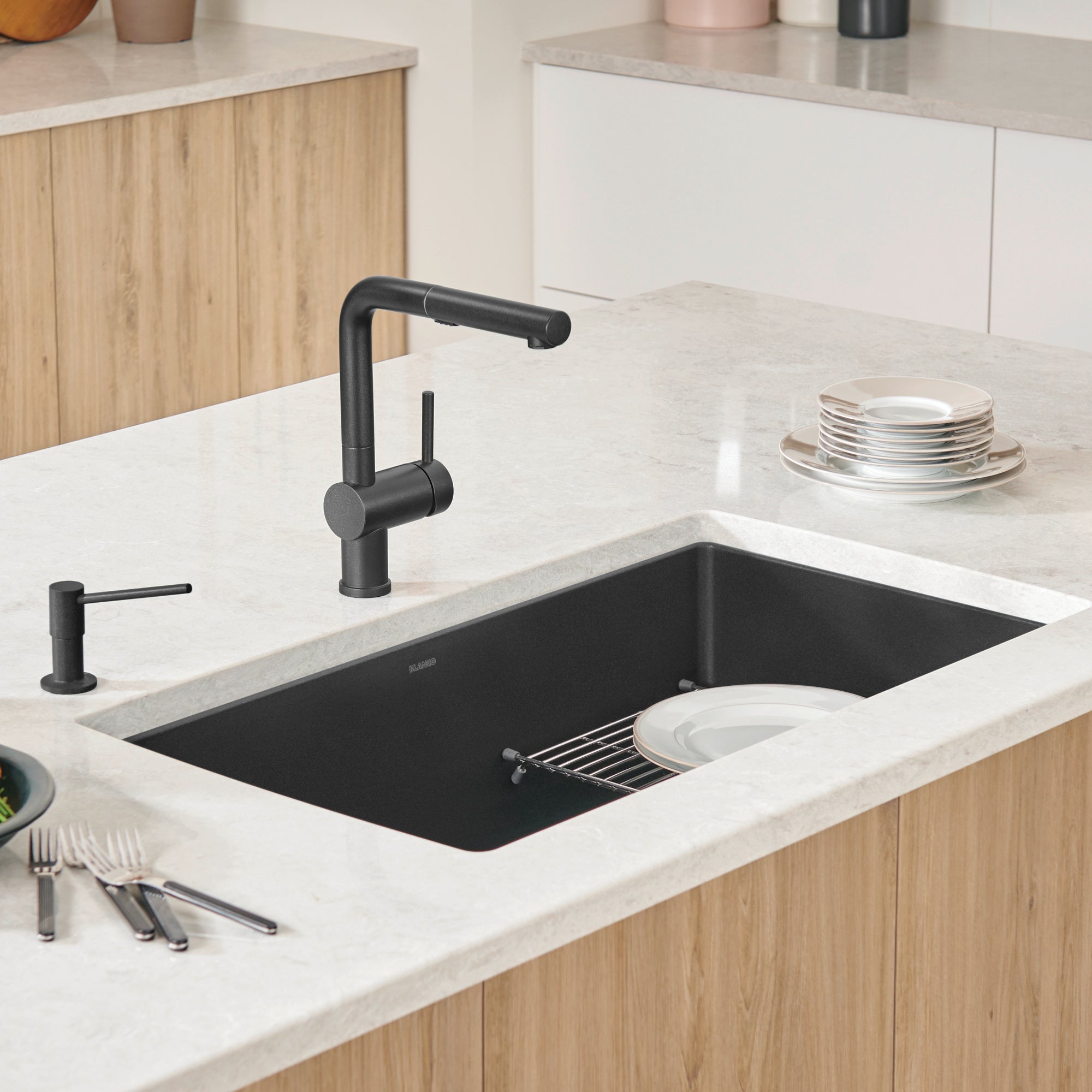 Blanco Precis Silgranit 32" Super Single Undermount Kitchen Sink