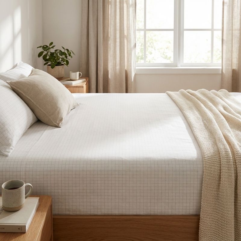 Organic Earthing Fitted Sheet