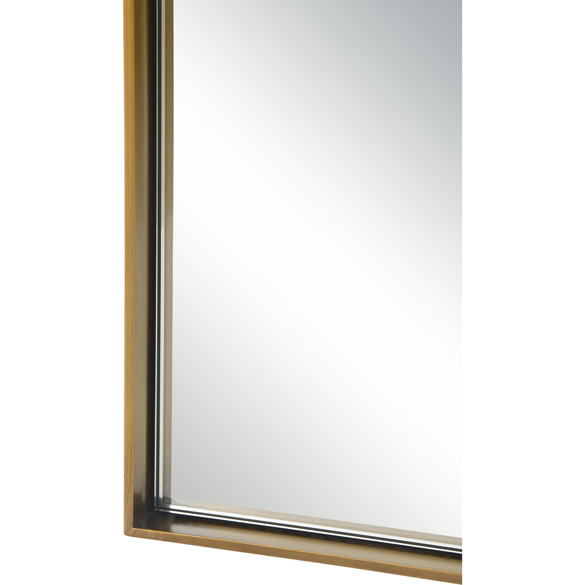 Renwil Northern 72" Tall Rectangle Wall Mirror - Yellow