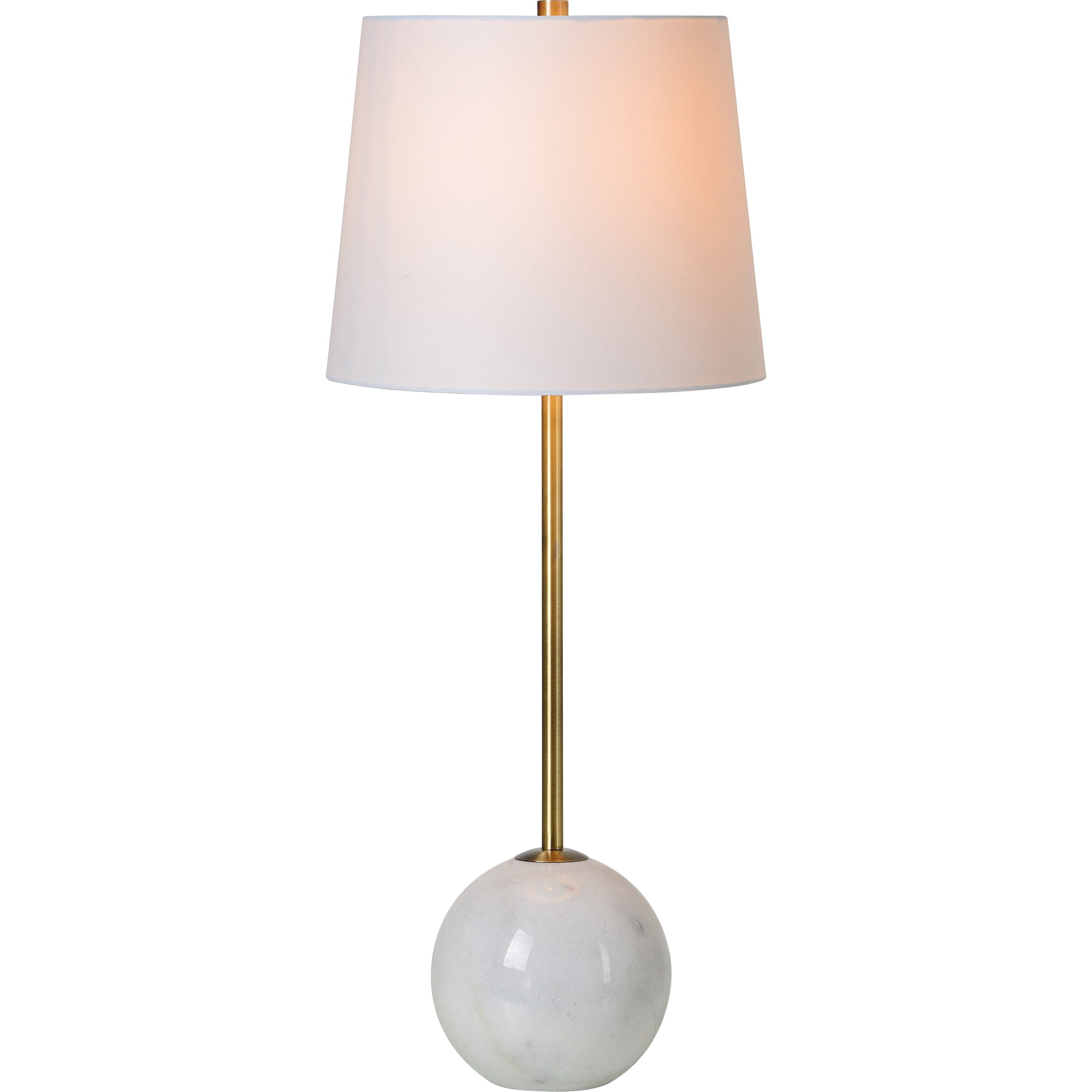 Everren Naomi 27" Length Table Lamp -  Antique Brass