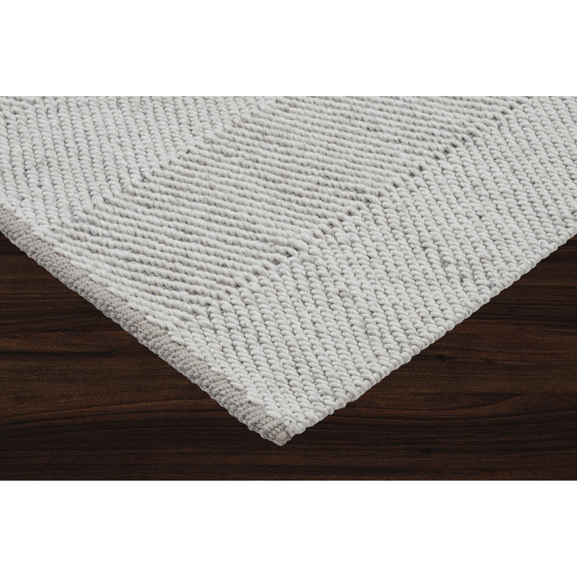 Renwil Malur 10 x 13 Handwoven Indoor Rug - Ivory