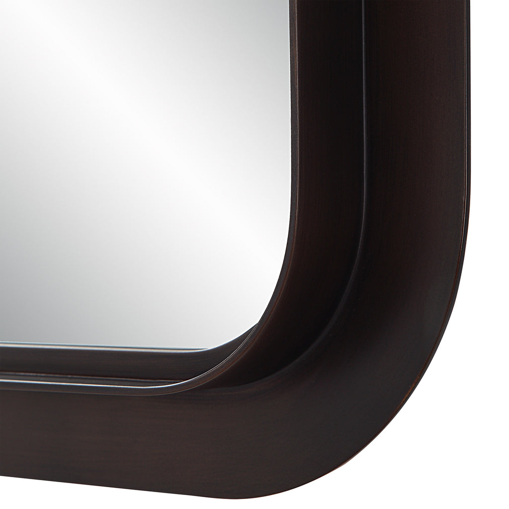 Renwil Almere 40" Tall Rectangular Mirror - Dark Antique Bronze