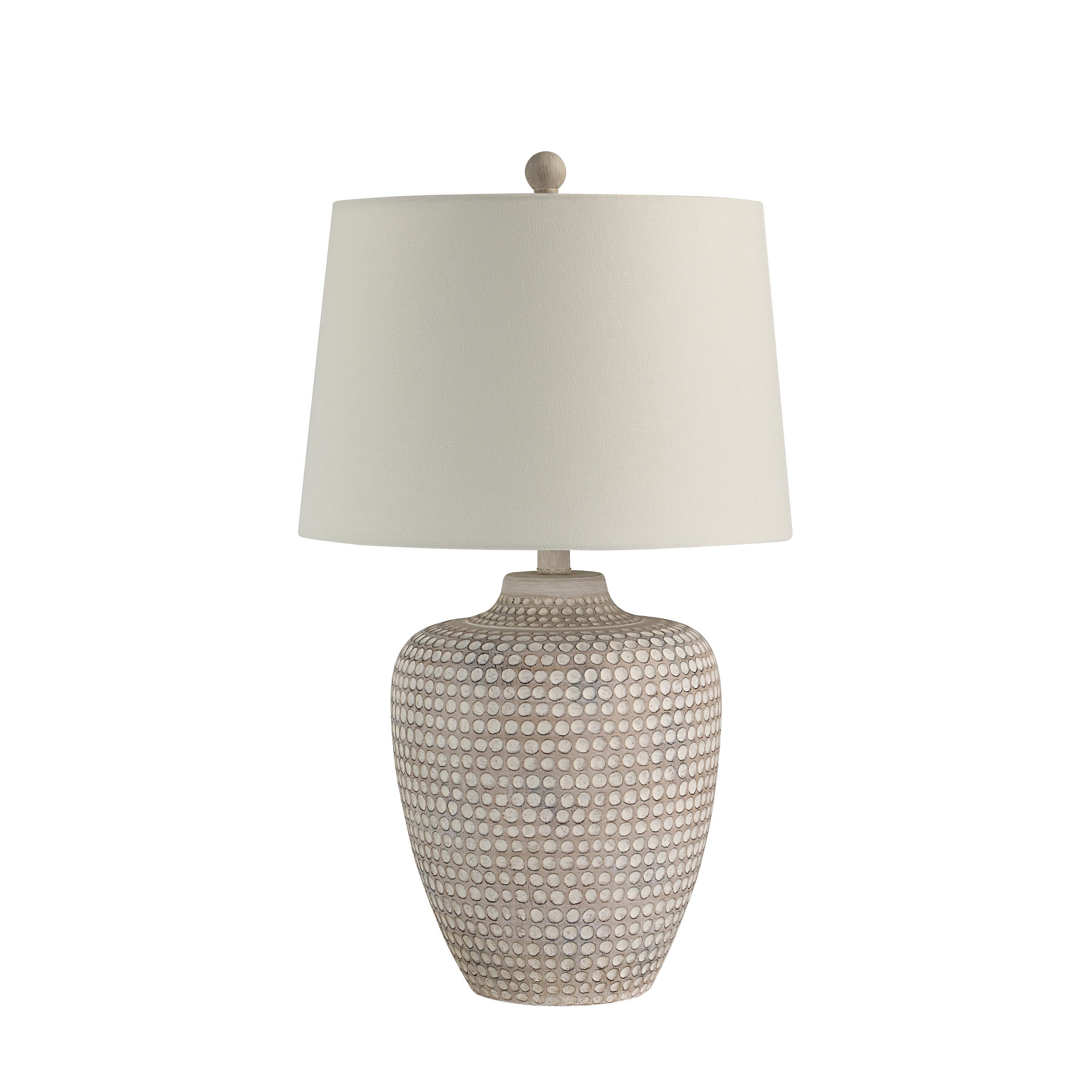 Everren Albacete 25" Height Table Lamp - Cream