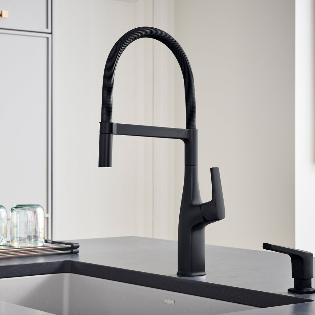 Blanco Rivana Semi-Pro Pull-Down Dual-Spray Kitchen Faucet