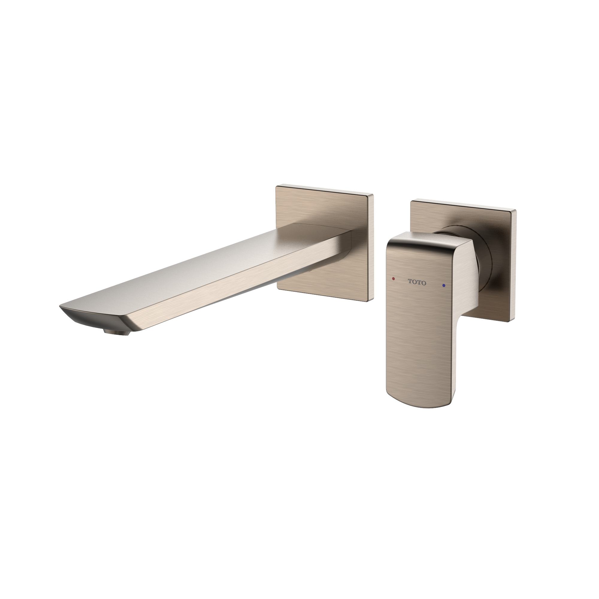 TOTO GR 1.2 GPM Wall Mount Single Handle Bathroom Faucet with Comfort Glide Technology