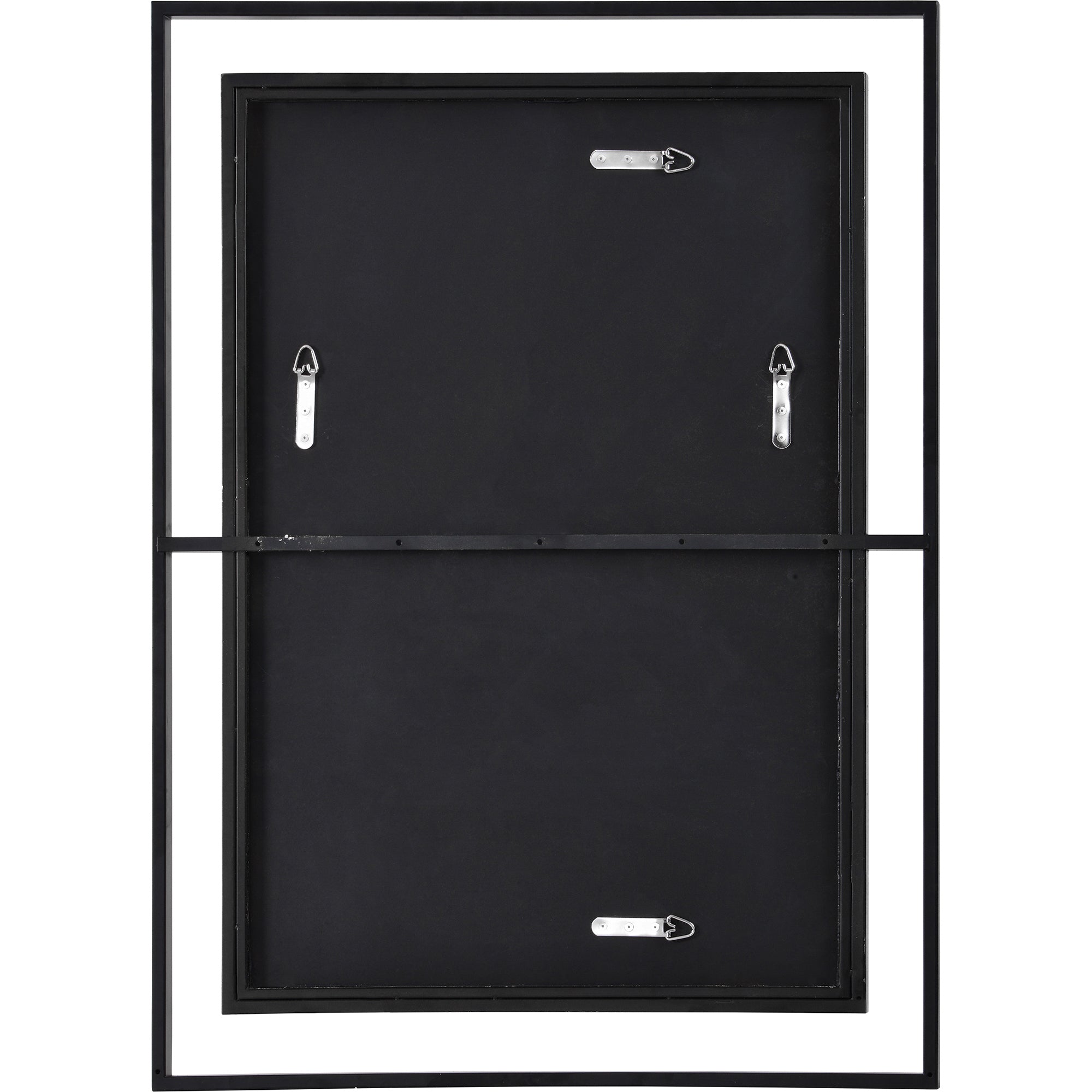 Renwil Gray 38" Tall Rectangle Wall Mirror - Yellow