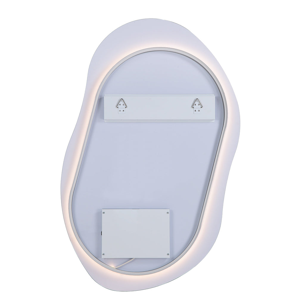 Renwil Forli 45" Tall Irregular Led Mirror - Clear