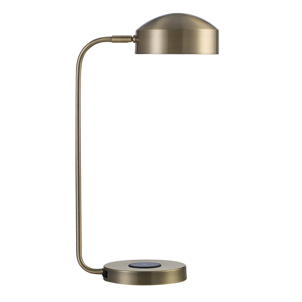 Renwil Riesco 22.5" Length Desk Lamp - Antique Brass