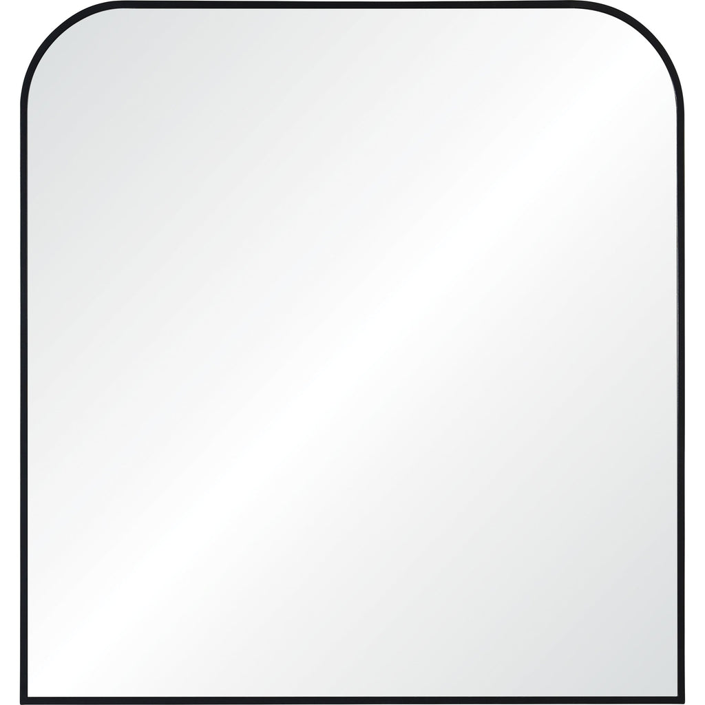 Renwil Luka 40" Tall Irregular Wall Mirror - Black