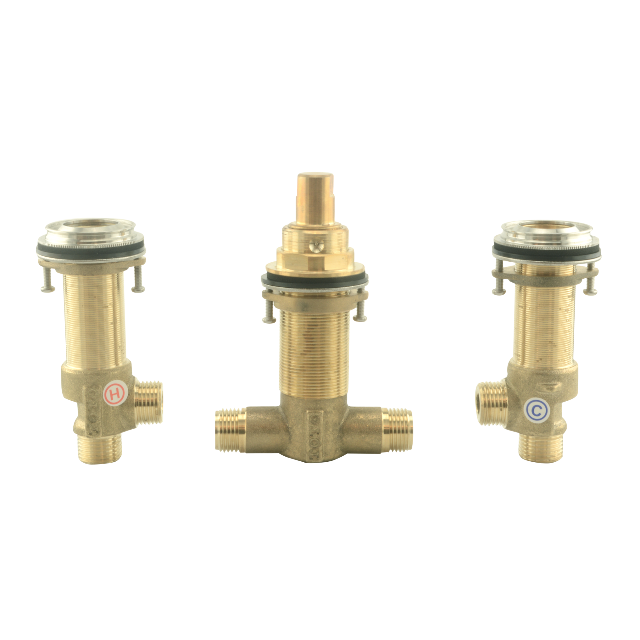TOTO Three Hole Roman Tub Filler Rough In Valve