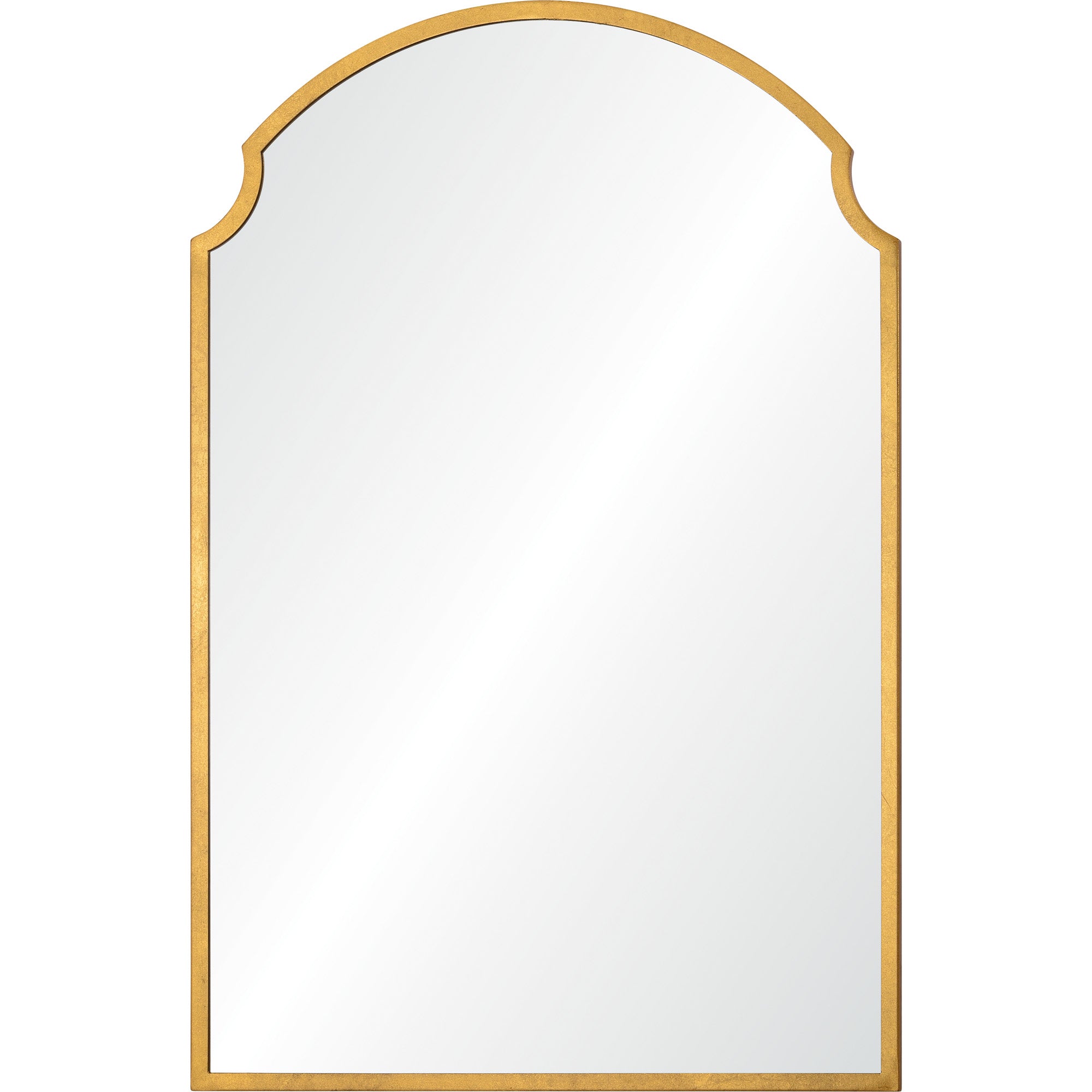 Renwil Christine 36" Tall Irregular Wall Mirror - Yellow