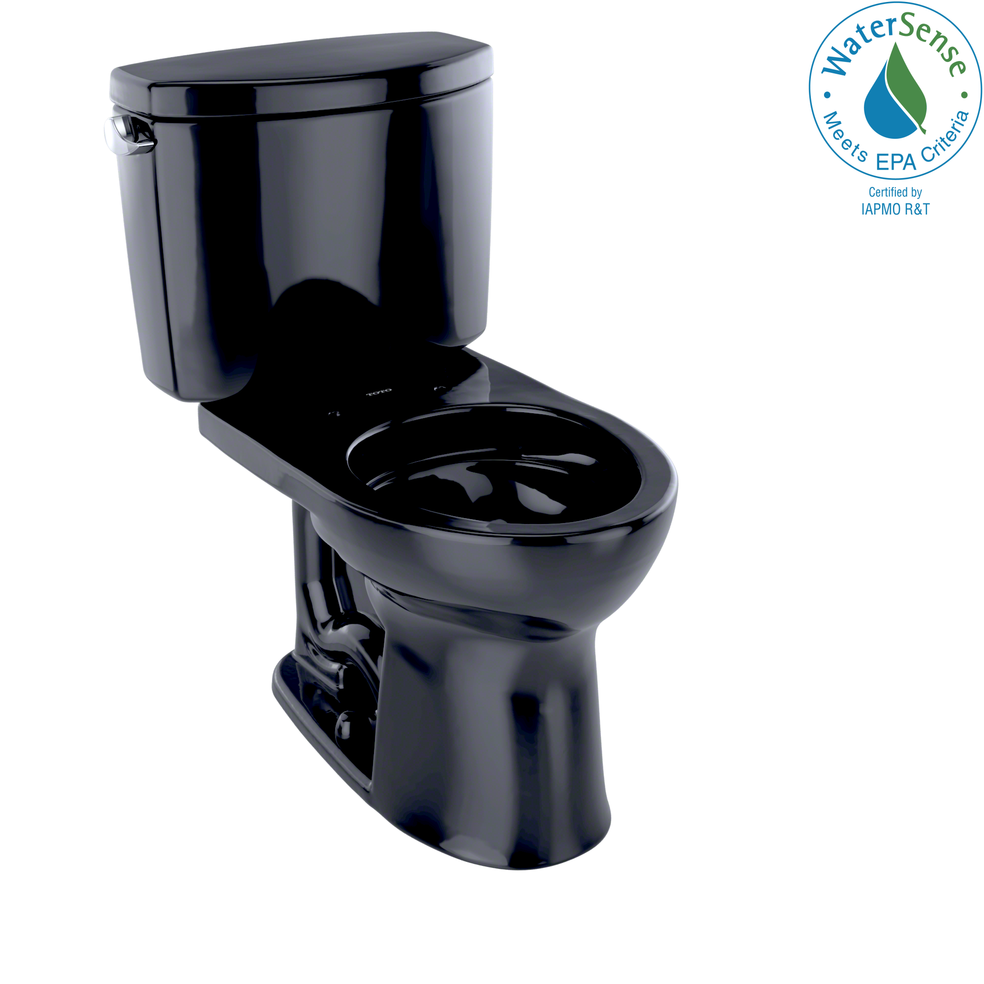 TOTO Drake II Two Piece Round 1.28 GPF Universal Height Toilet