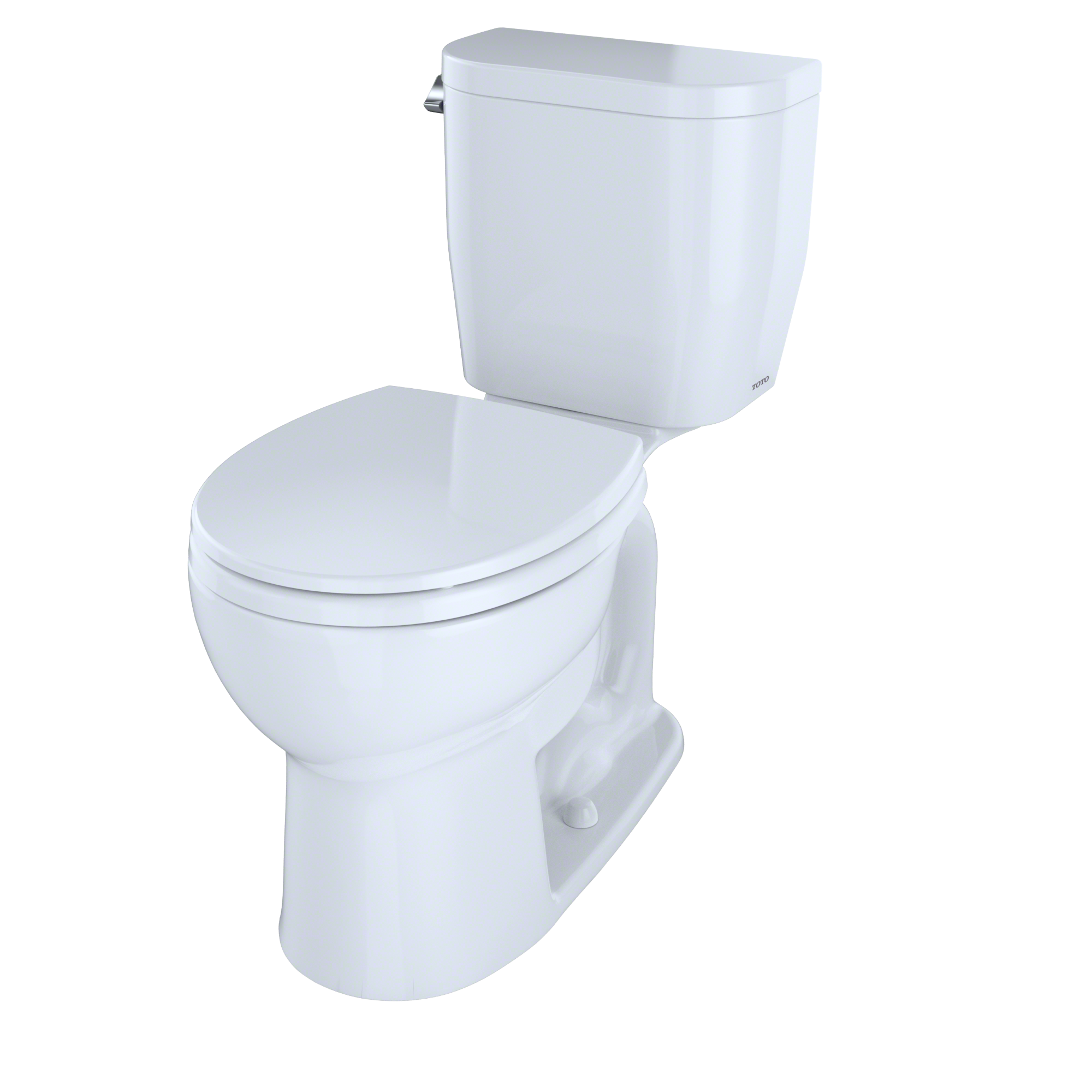 TOTO Entrada Two Piece Round 1.28 GPF Universal Height Toilet
