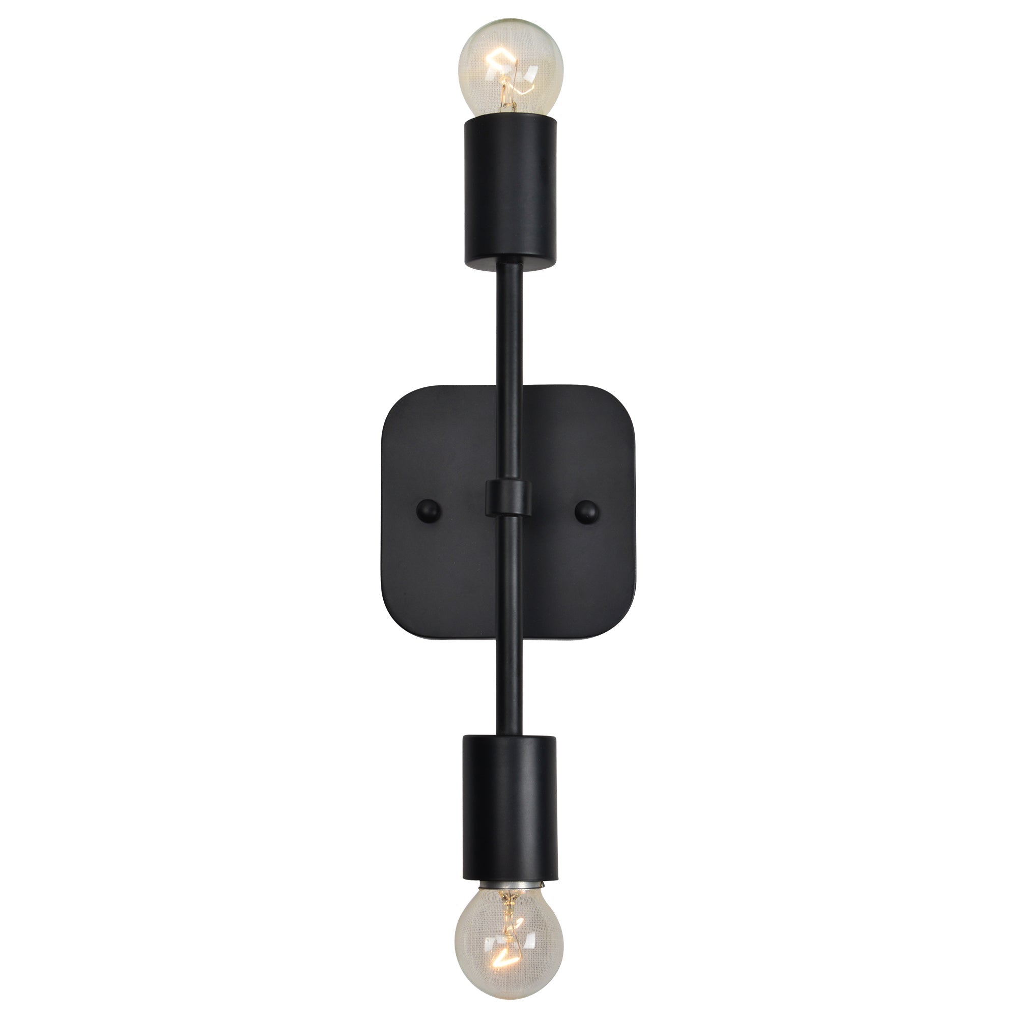 Renwil Albany I 13" Length Wall Sconce - Black