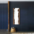 Renwil Conni x 50" Tall Rectangle Wall Mirror - Brown