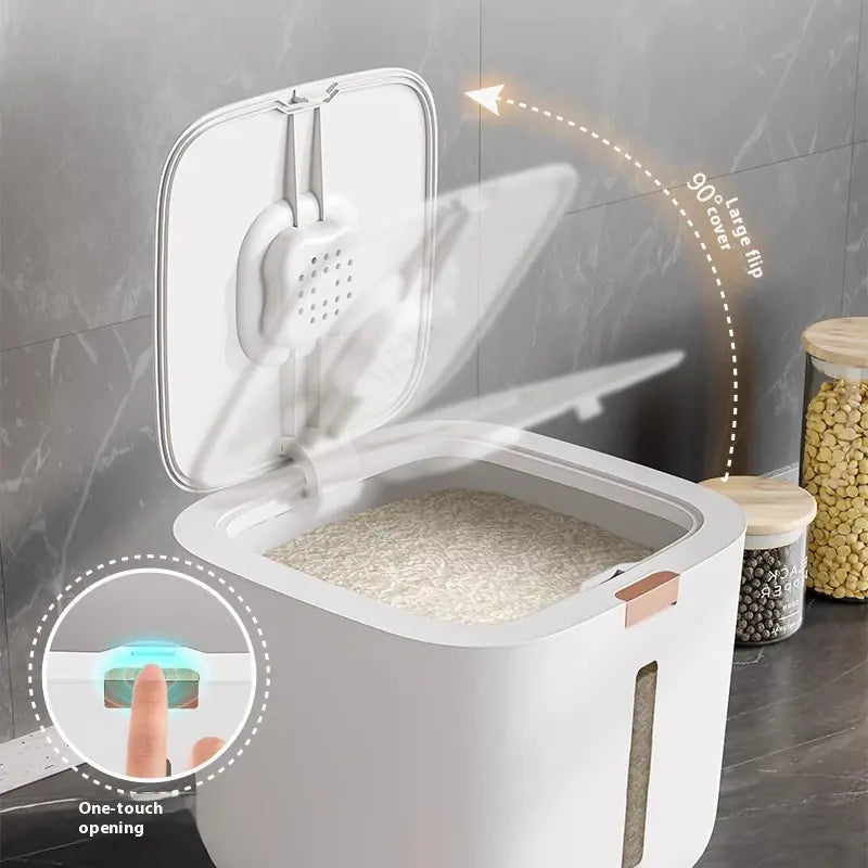 Sealed Rice Storage Container - Insect-Proof, Moisture-Proof, Food Grade