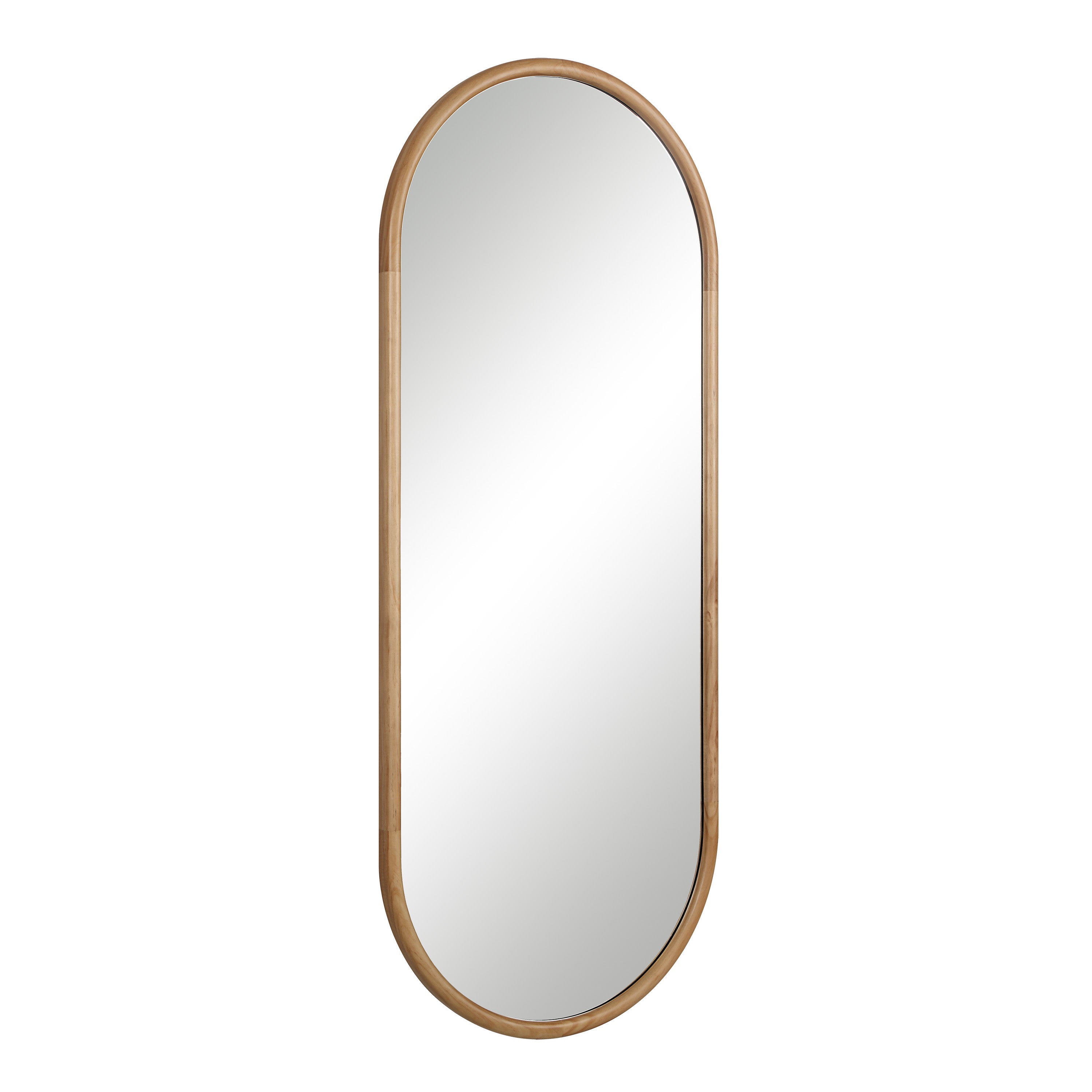 Renwil Pudino 60" H x 24" W Wall Mirror - Brown