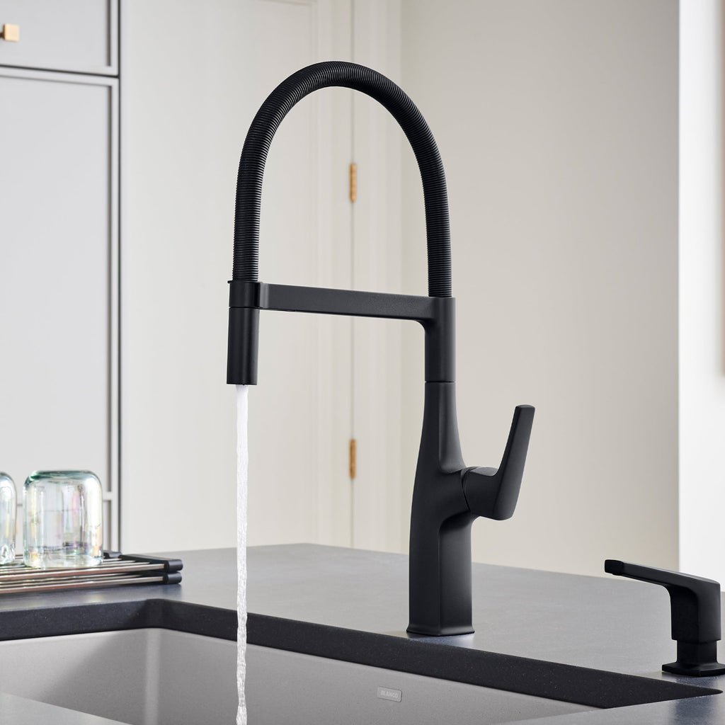 Blanco Rivana Semi-Pro Pull-Down Dual-Spray Kitchen Faucet