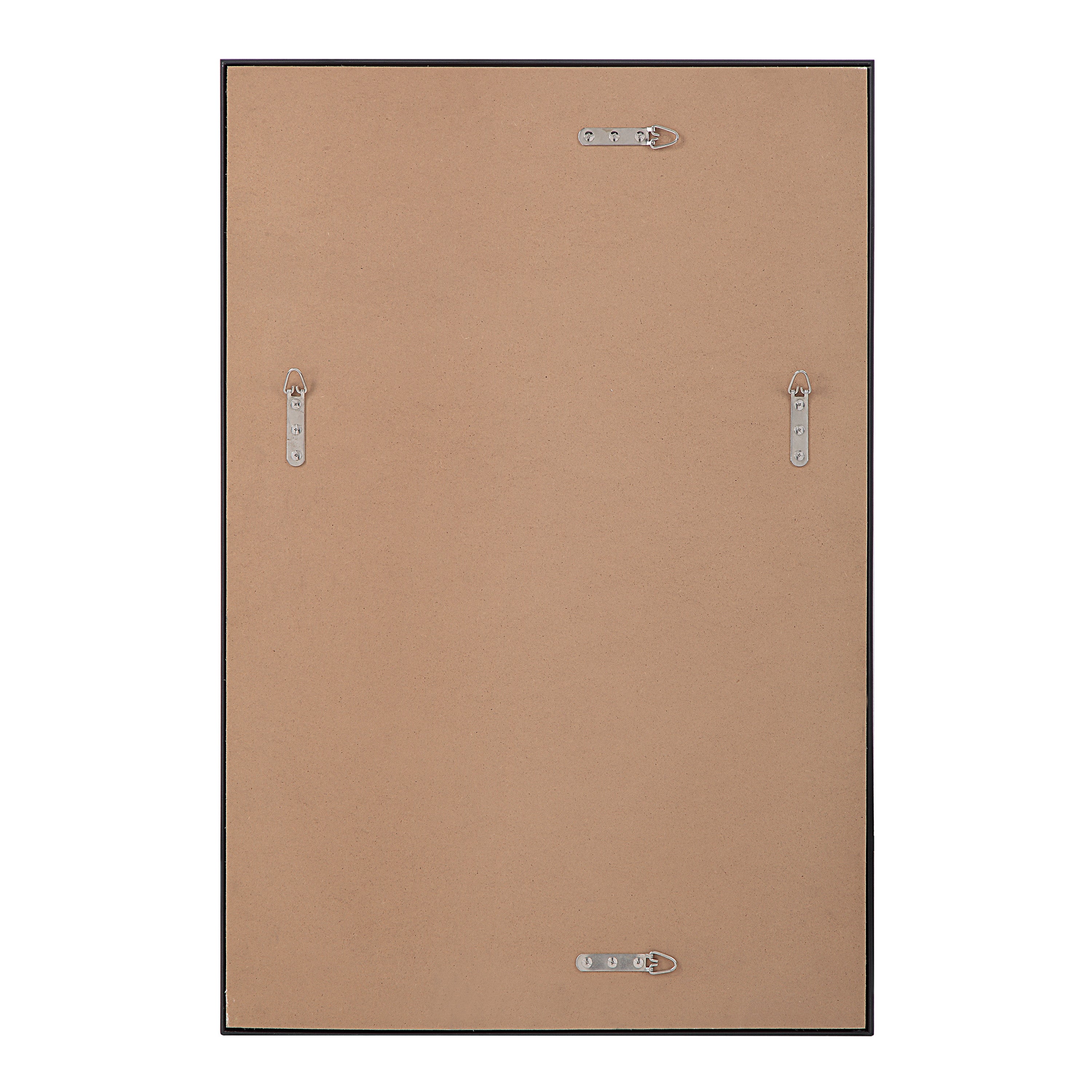 Renwil Lausanne 36" Tall Rectangular Mirror - Matte Black