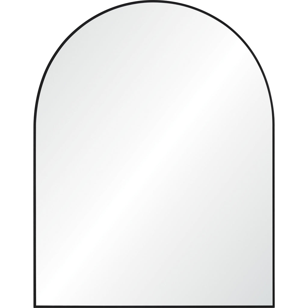Renwil Lamia 50" Tall Arch Wall Mirror - Black