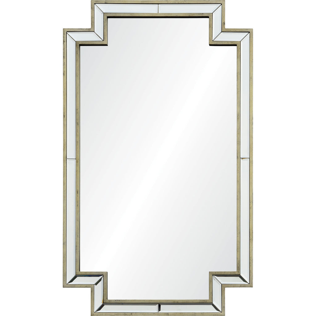 Renwil Raton 40" Tall Rectangle Wall Mirror - Grey
