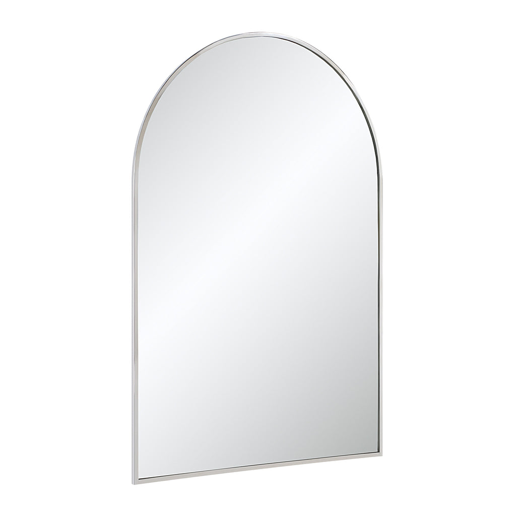 Renwil Plaka 36" H x 24" W Wall Mirror - Grey