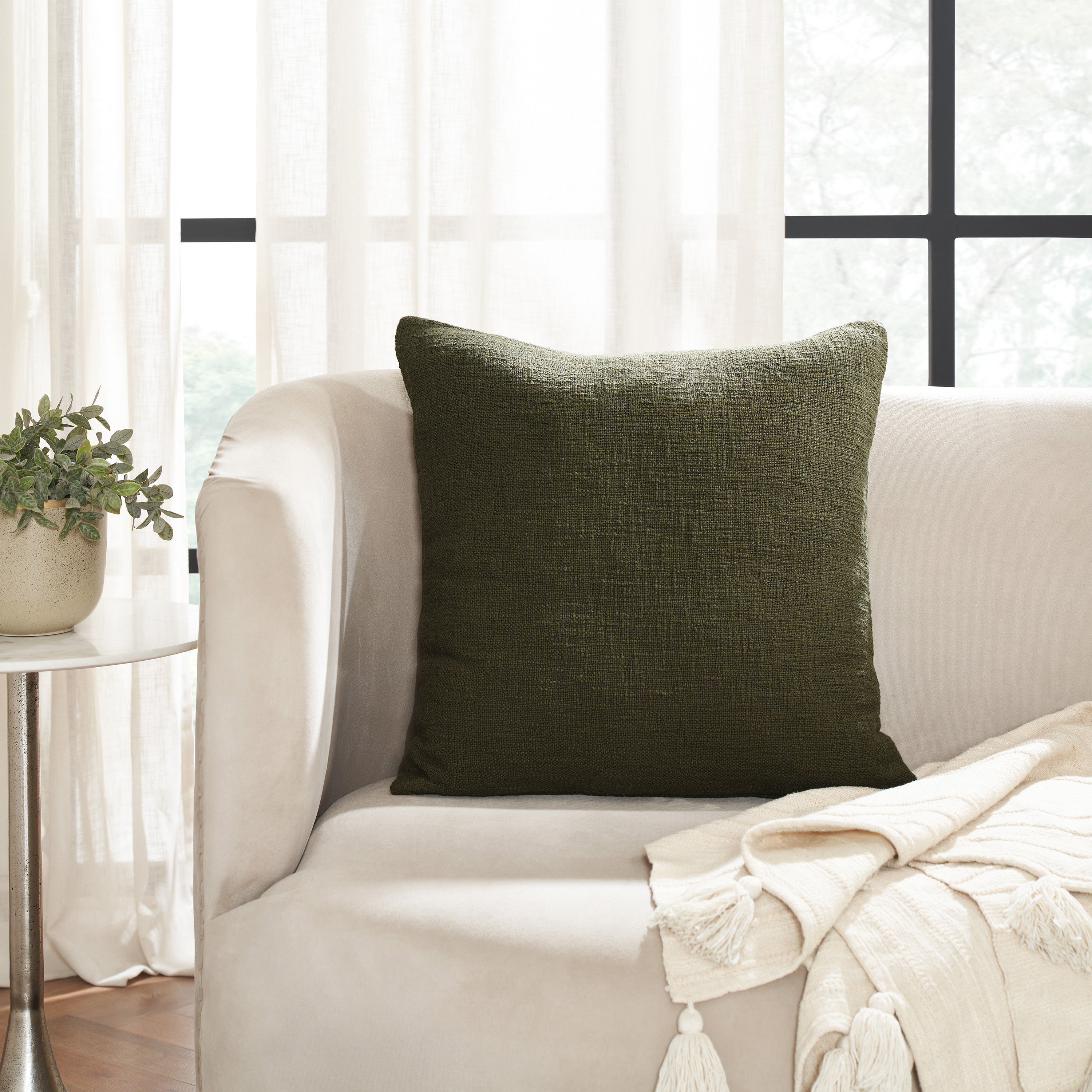 Renwil Sandro 22 x 22 Indoor Pillow - Olive