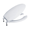 TOTO Elongated Open Front Commerical Toilet Seat with Lid