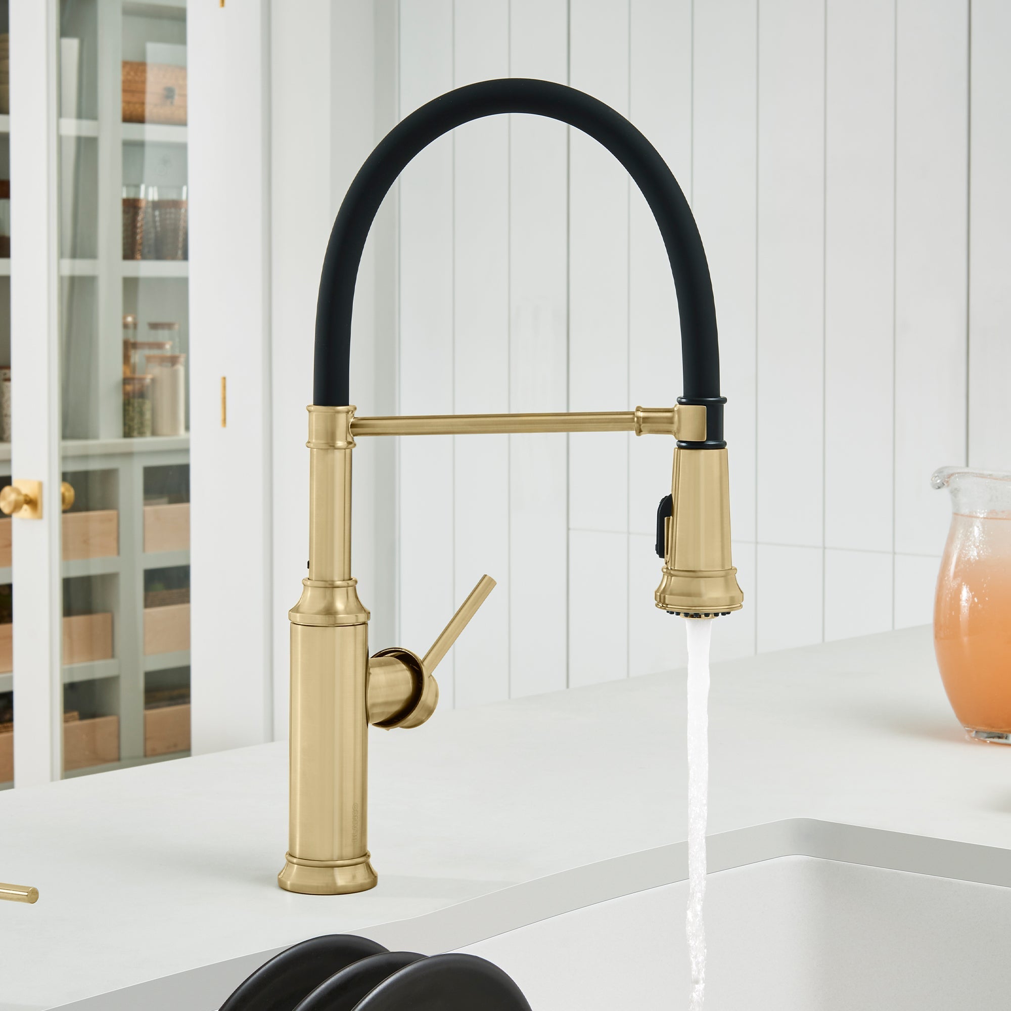 Blanco Empressa Semi-Pro Pull-Down Dual-Spray Kitchen Faucet