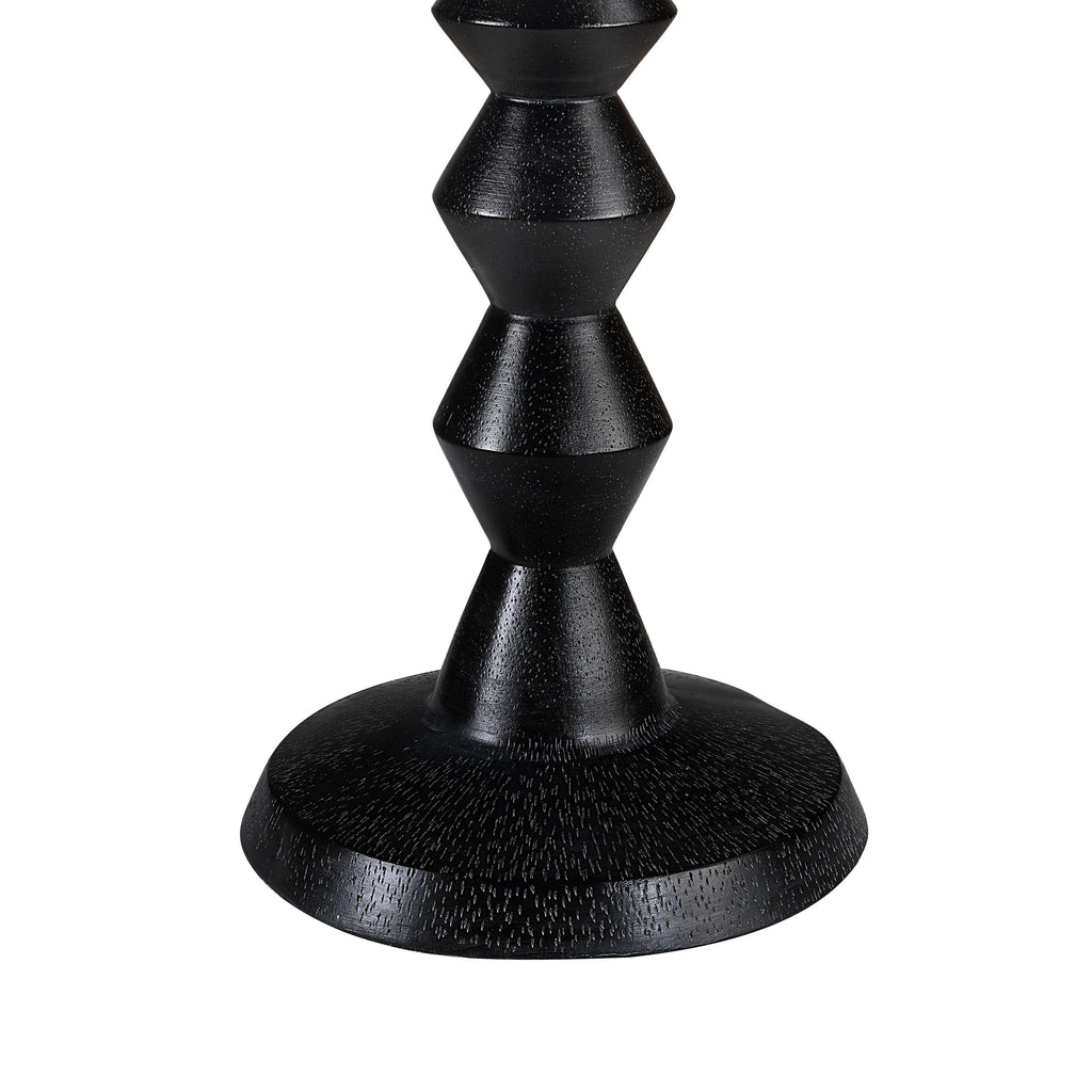 Everren Tulum 32" Height Table Lamp - Matte Black Wash