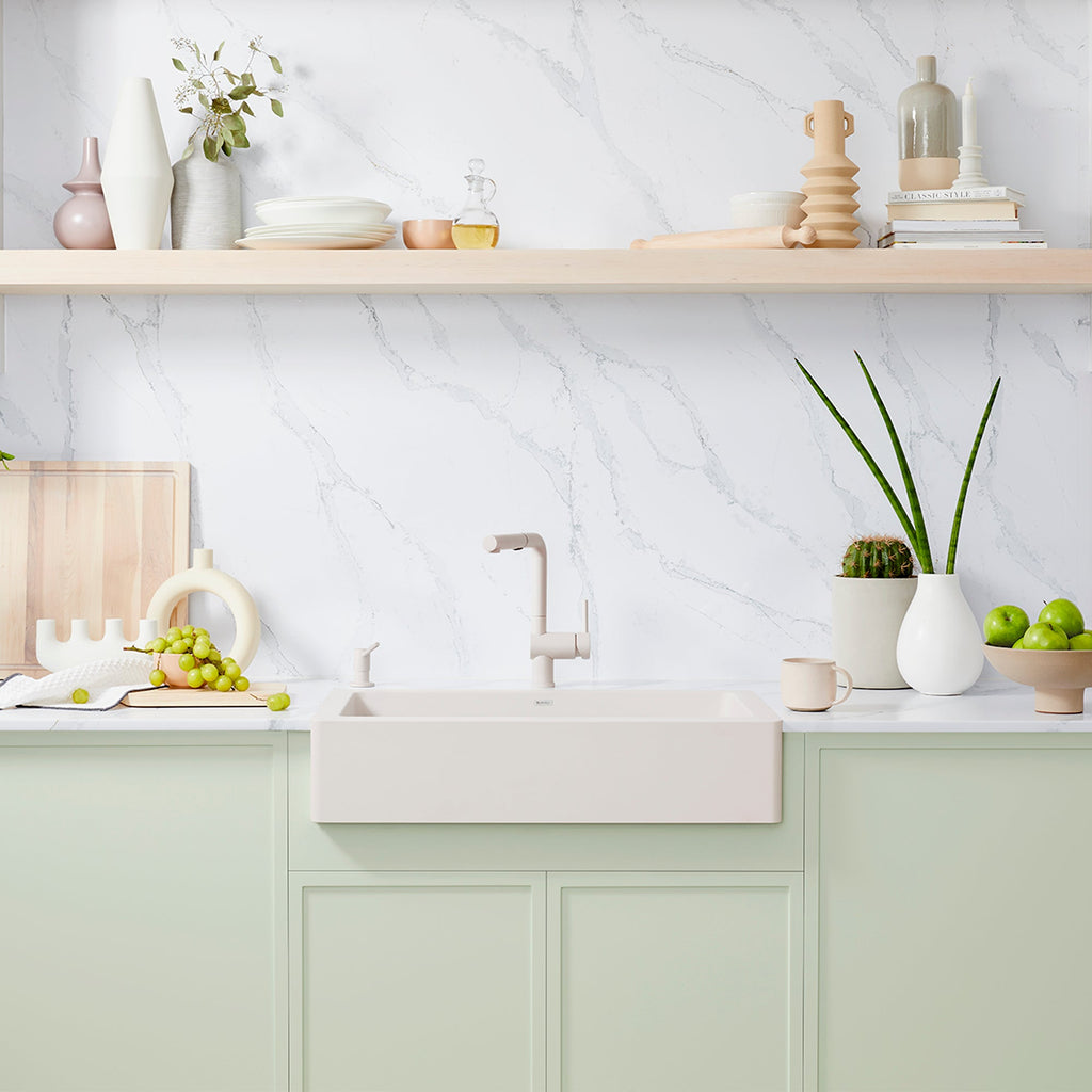 Blanco Vintera Silgranit 30" Single Bowl Apron-Front Farmhouse Sink