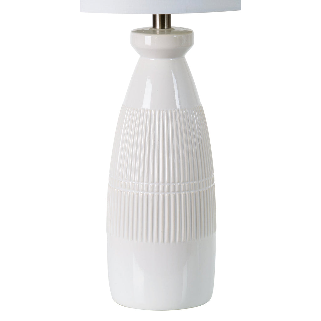 Everren Nado 26.25" Length Table Lamp -  Off-White