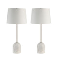 Everren Dili 31" Height Table Lamp (Set of 2) -  White