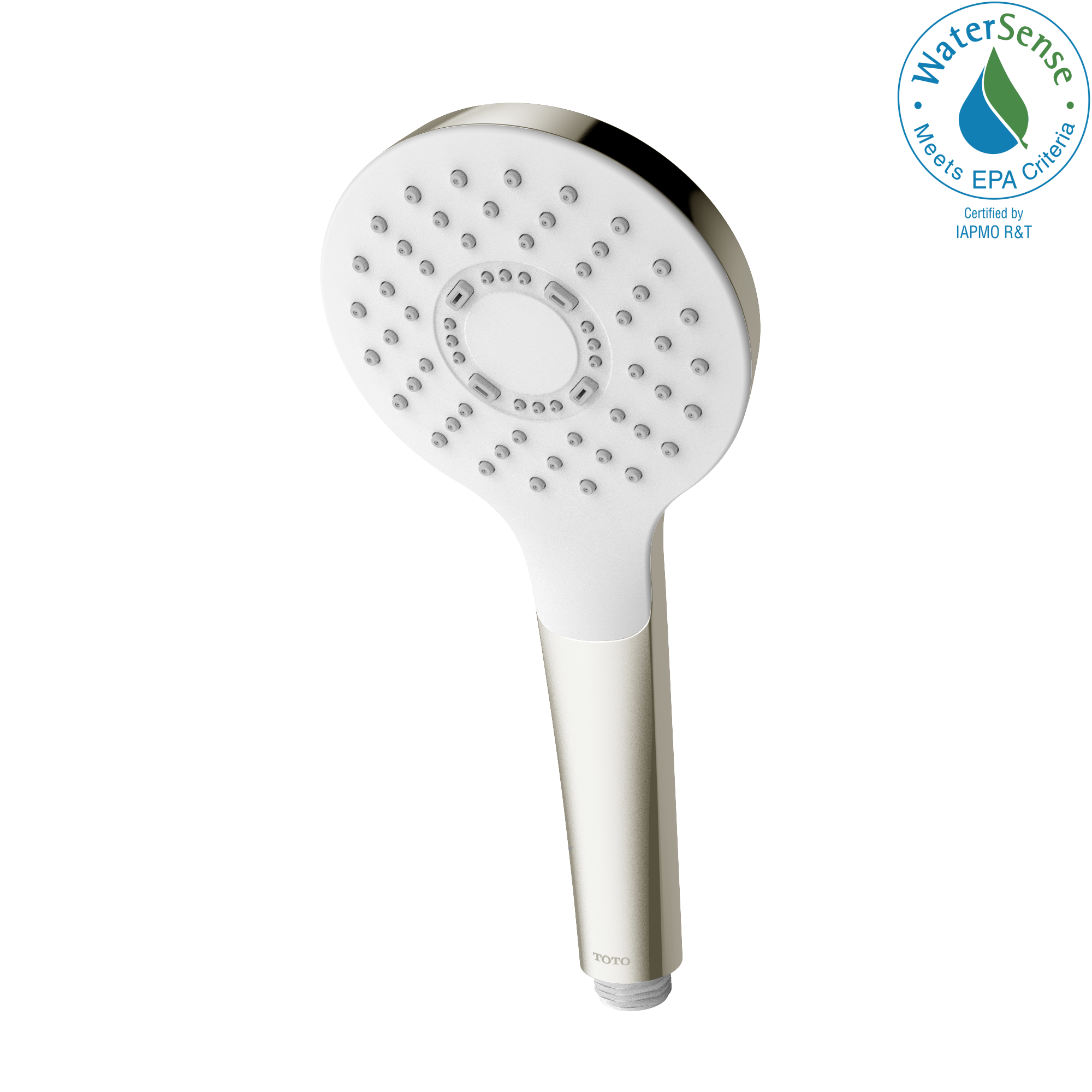 TOTO G Series 1.75 GPM Single Spray 4" Round Handshower with Comfort Wave Technology