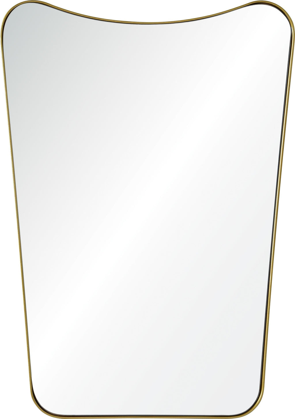 Renwil Tufa 28" Tall Rectangle Wall Mirror - Yellow