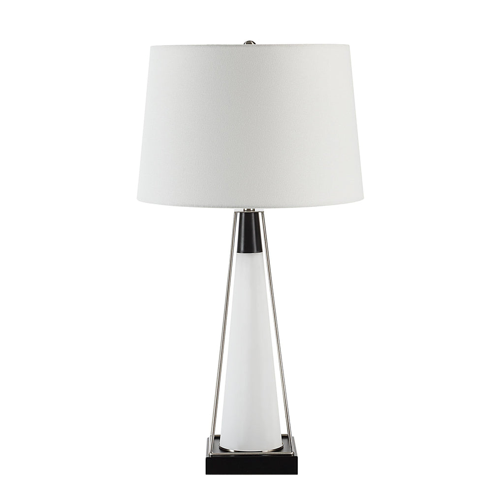 Everren Navagio 28" Height Table Lamp - Frosted White