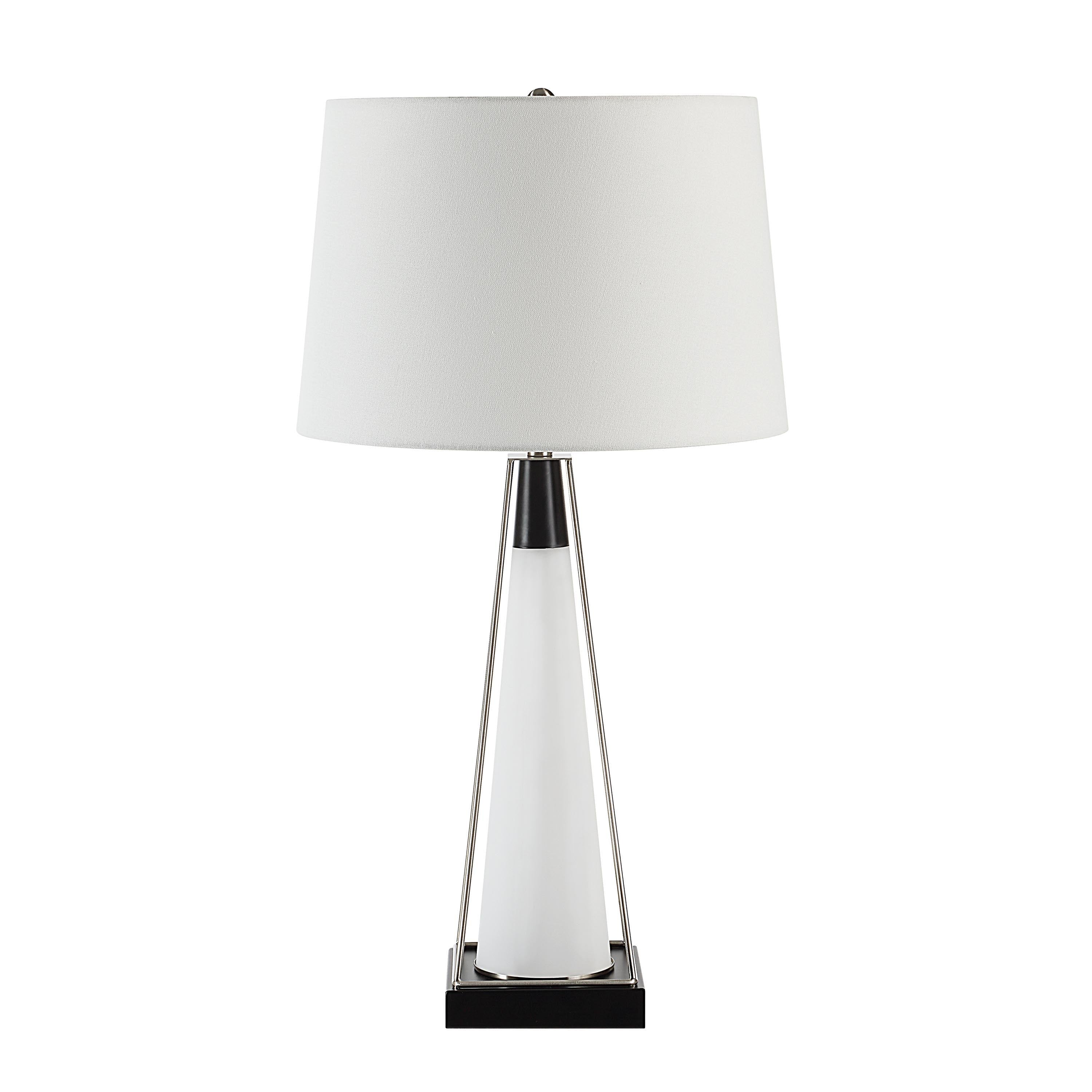 Everren Navagio 28" Height Table Lamp - Frosted White
