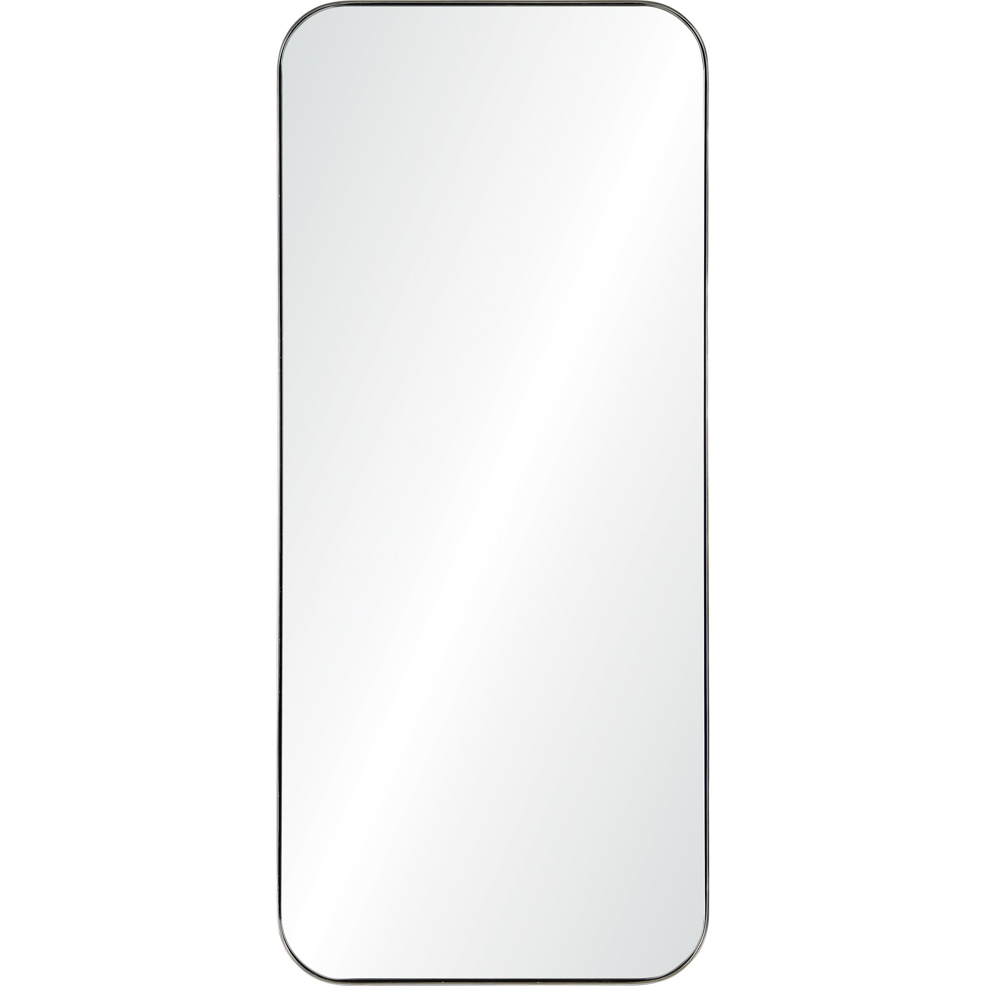 Renwil Delphinus 46" Tall Rectangle Wall Mirror - Grey