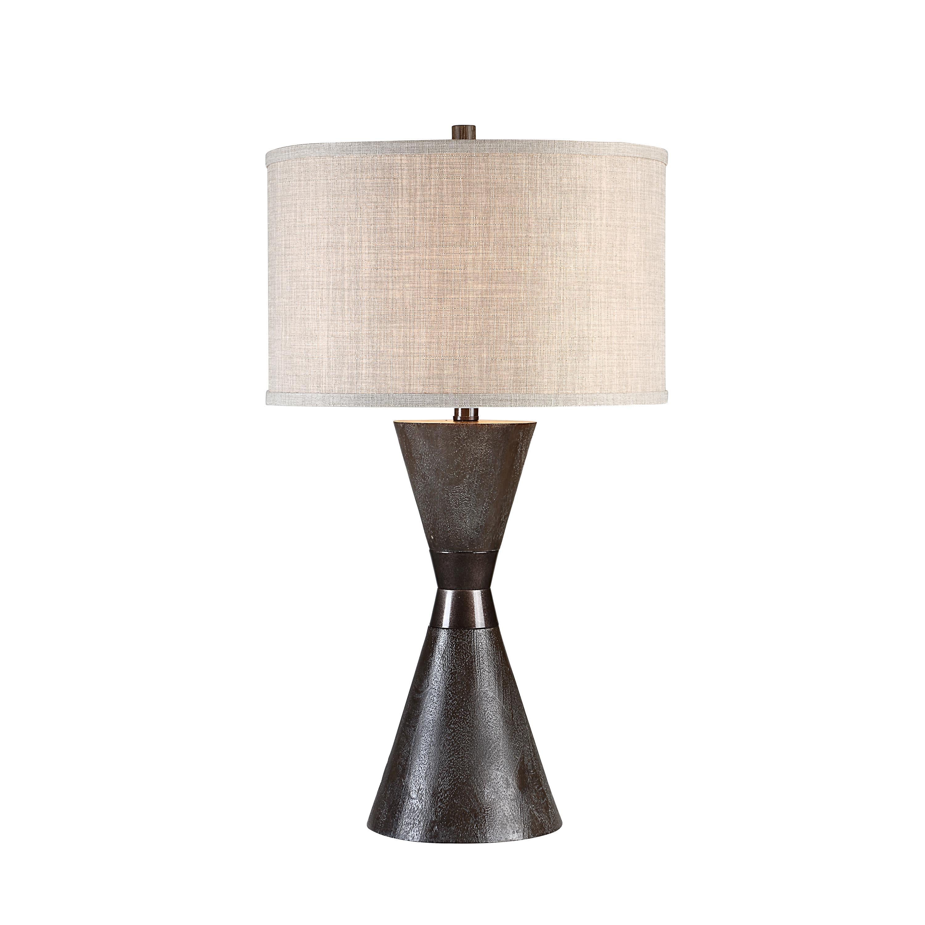 Everren Vyara 29" Height Table Lamp - Dark Brown
