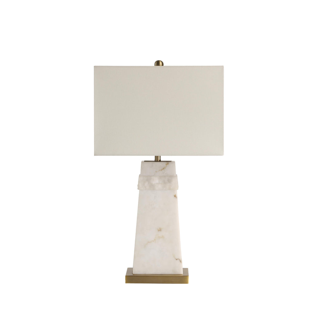 Everren Nisrine 28" Height Table Lamp - Off-White With Gold
