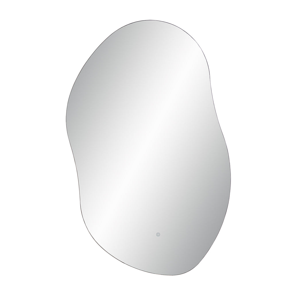 Renwil Forli 45" Tall Irregular Led Mirror - Clear